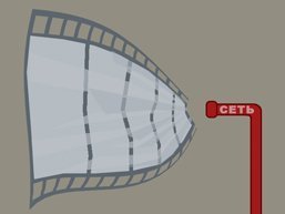 При помехе по всему кадру (дождь, снег, флуктуации сети и проч.) почти все потоковые кодеки теряют свои способности мощного сжатия