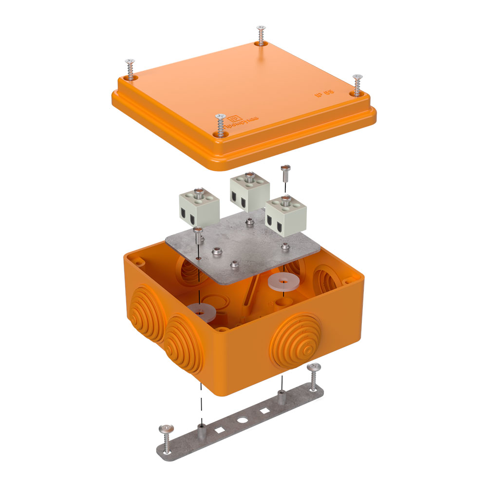  Коробка огнестойкая для о/п 40-0300-FR2.5-6 Е15-Е120 .