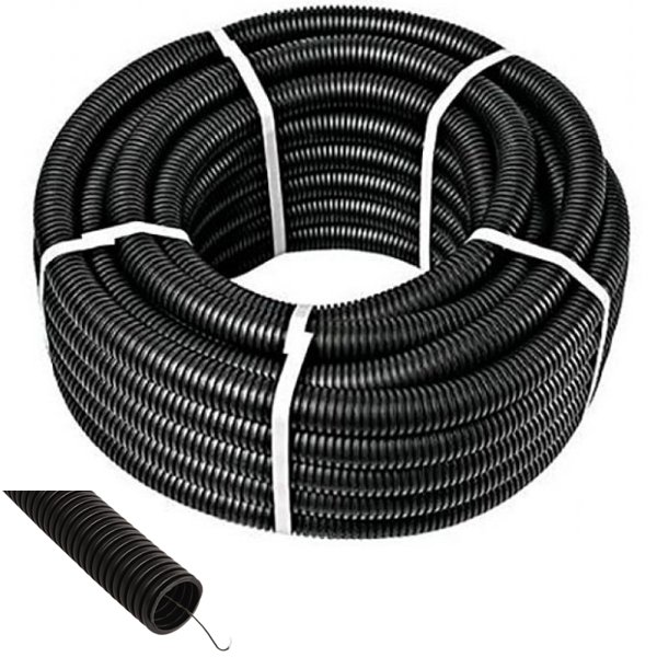 71720 ДКС Труба ПНД гибкая гофр. д.20мм — Гофра