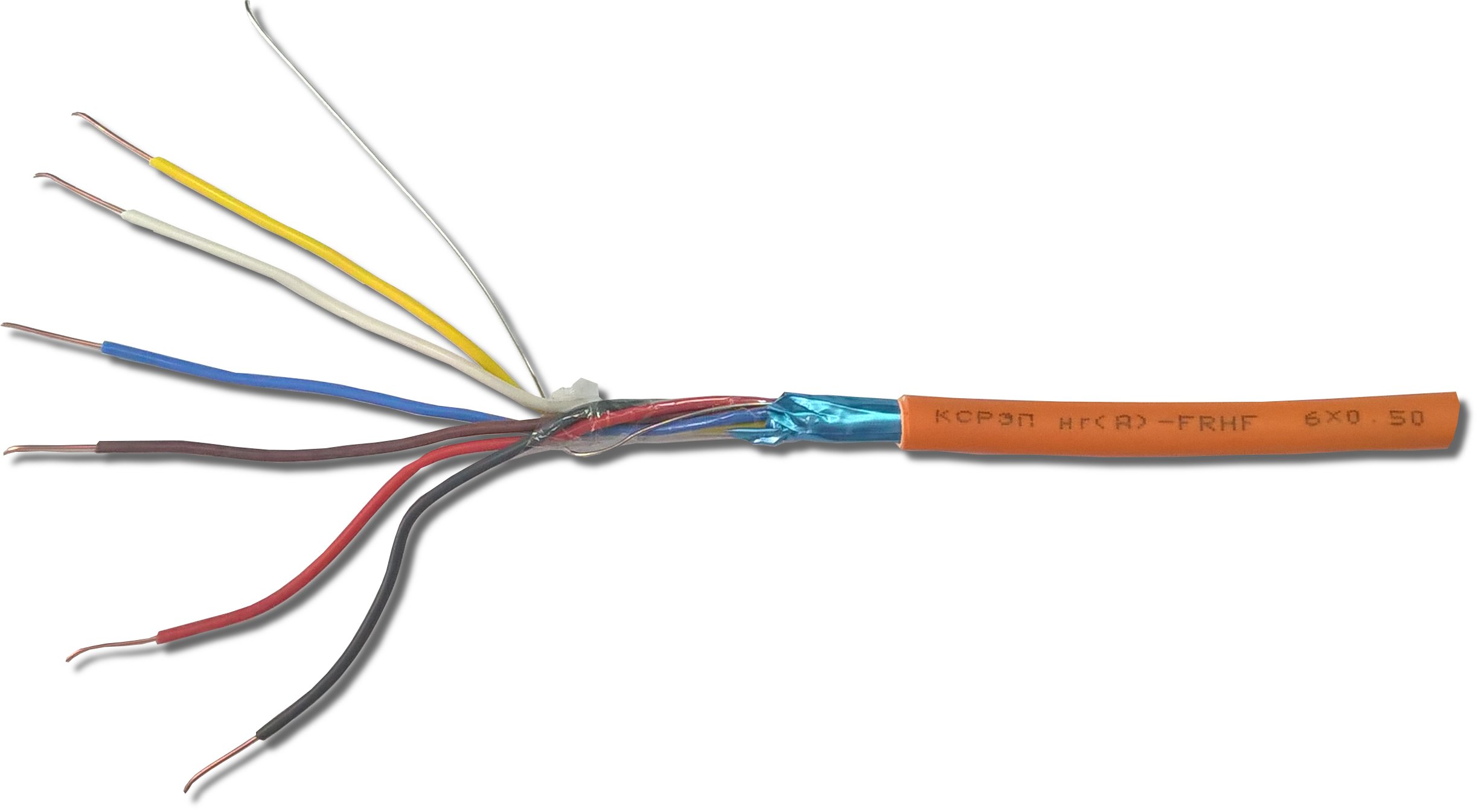 КСРЭПнгА-FRHF 6х0,5 0,2 кв мм Паритет Кабель огнестойкий одно ...