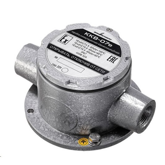 Эридан: ККВ-07е-Ех-А-Р1-П проходная Коробка алюминиевая коммутационная ...