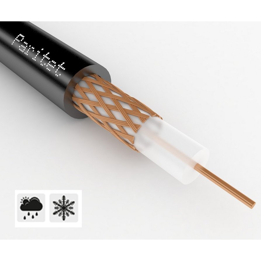 Паритет РК 75-3,7-38М Радиочастотный гибкий кабель [200 метр.]