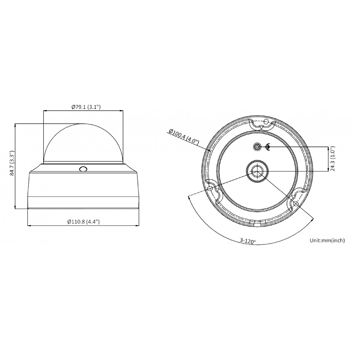 Ds 2cd2123g2 is 2.8 mm