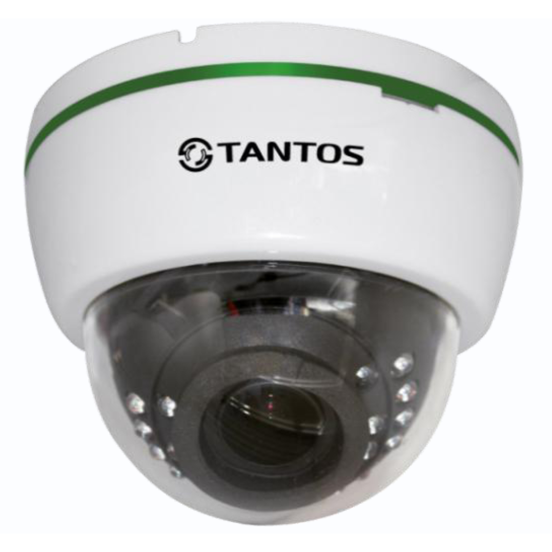 Tantos: TSc-Di1080pUVCv Купольная мультиформатная видеокамера 4 в1