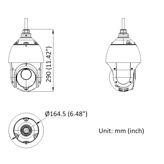 DS-2DE4225IW-DE(T5) - IP камера поворотная Hikvision