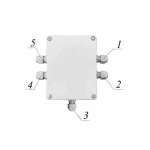 Корпус БК ИВА поликарбонатный герметичный (G212)
