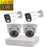 Комплект AHD1080p 2внутр+2внешн для дома