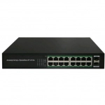 Тромбон IP-К16 Коммутатор PoE для коммутации IP-устройств