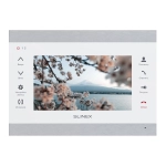 SL-07MHD (серебро+белый) Монитор домофона цветной
