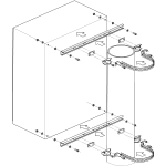 Крепление для ТШ на опору исп.2