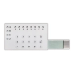 Пленочная клавиатура для клавиатуры ППКОП (8)