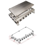 КМ-О (64к)-IP55-2040, 20 вводов, нержавейка