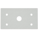 Монтажная пластина для автоматических шлагбаумов