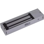 ML-500A Электромагнитный замок, 12V/24V DC, не более 0,5 A, усилие 500 кг, планка в комплекте.