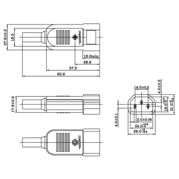 CON-IEC320C14 изображение 3