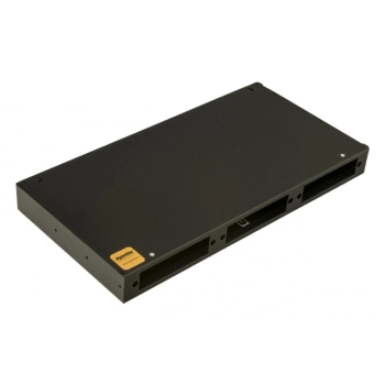 Hyperline FO-19R-1U-3xSLT-W140H42-24UN-BK