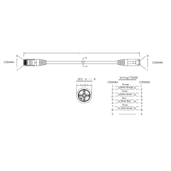 PC-LPM-STP-RJ45-RJ45-C5e-1M-LSZH-GY изображение 2