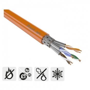 Паритет ParLan S/FTP Cat6A 4x2x0,57 ZH нг-HF 