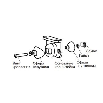 Кронштейн малый Риэлта изображение 2