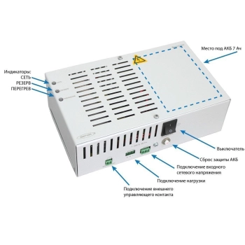 SKAT-UPS 500/300 DIN изображение 3
