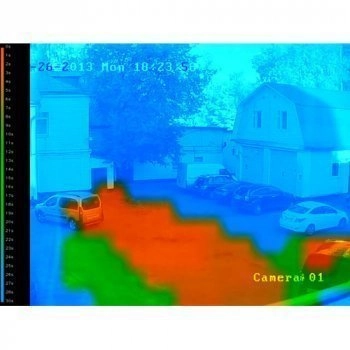 TRASSIR  Heat Map on Map