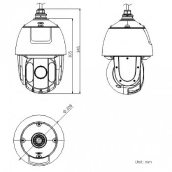DS-2DE5225IW-AE (4.8-120 мм) изображение 2