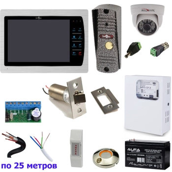 Актив-СБ Комплект видеодомофона с защелкой вар. 3