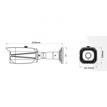 PN-IP2-B2.8 v.2.6.3 B&W (2.8мм) изображение 3