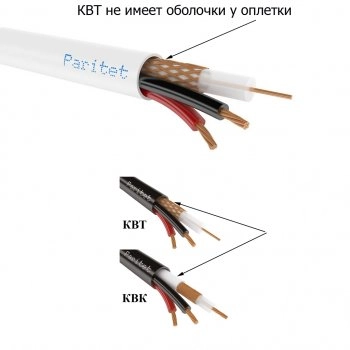КВТ-П-2 2х0,35 (черный) (Паритет) изображение 2