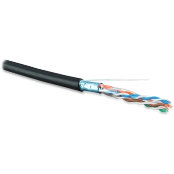 Hyperline FUTP4-C5E-S24-OUT-LSZH-BK-500