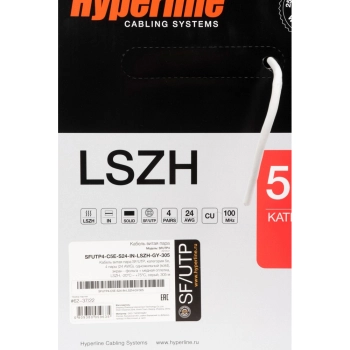SFUTP4-C5E-S24-IN-LSZH-GY-305 изображение 7
