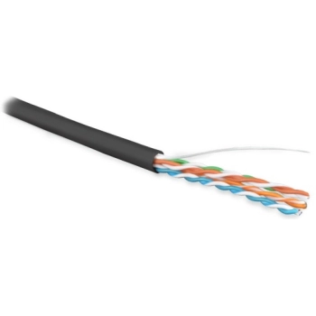 Hyperline UUTP4-C5E-S24-OUT-LSZH-BK-500