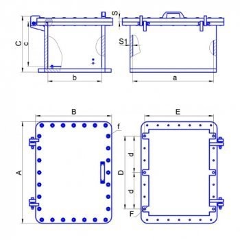 Спектрон-КВ-Exd-Н-ЭП 345х310х275 изображение 3