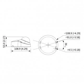 DH-IPC-HDBW3441FP-AS-0280B изображение 3