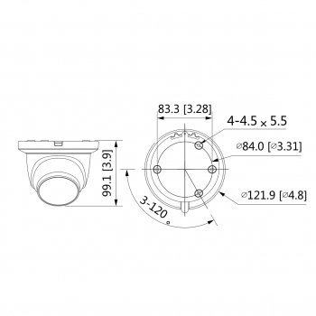DH-IPC-HDW3241TMP-AS-0280B изображение 2