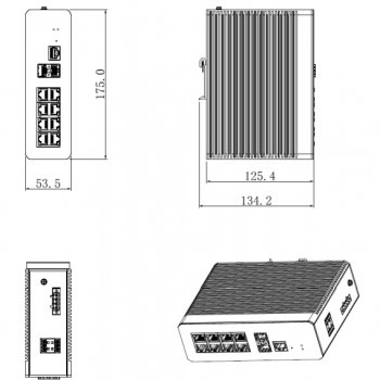 DH-PFS4210-8GT-DP изображение 2