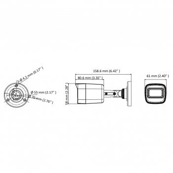 DS-2CE16D3T-ITF (6 мм) изображение 2