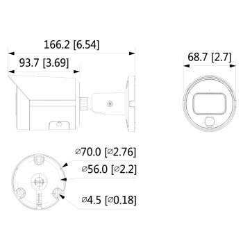 DH-IPC-HFW2239SP-SA-LED-0360B изображение 4