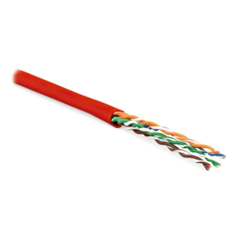 Hyperline UUTP4-C5E-P24-IN-LSZH-RD-100