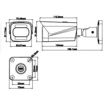PVC-IP5X-NF4MPAF (4 мм) изображение 3