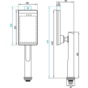 R20-Face (8T) Thermometer изображение 3
