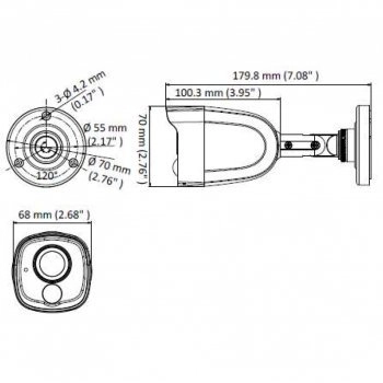 DS-T510(B) (2.8 мм) изображение 2