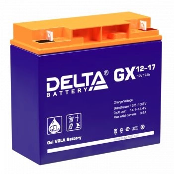 Delta АКБ-17 GX 12-17 