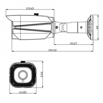 PVC-IP5H-NF2.8PA (2,8 мм) изображение 3