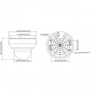 DS-2DE2A404IW-DE3(C) (2.8-12мм) изображение 4
