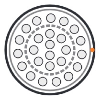 UUTP25-C3-S26-IN-PVC-GY изображение 2