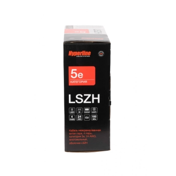 UUTP4-C5E-S24-IN-LSZH-GY-100 изображение 4