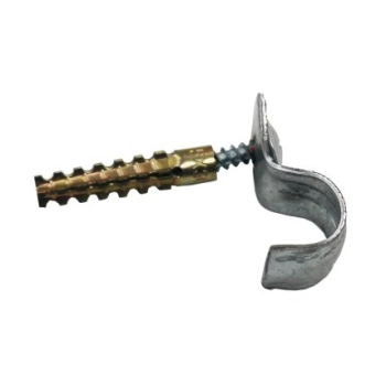 Гефест Дюбель-хомут клоп, однолапковый, 25-26 мм(100