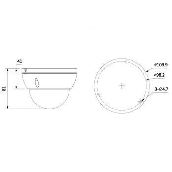 DH-IPC-HDBW3449EP-AS-NI-0280B изображение 3