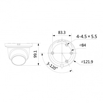 DH-IPC-HDW3449TMP-AS-LED-0360B изображение 3